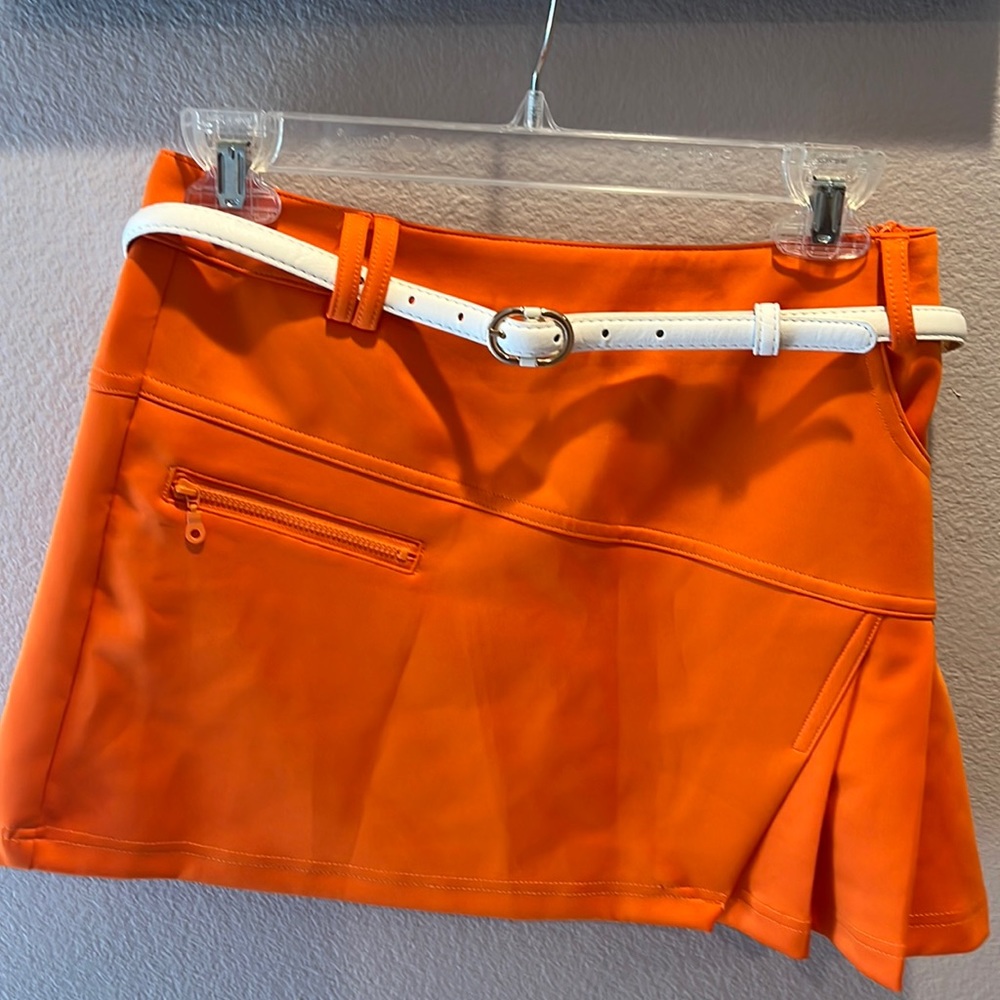 Belted golf skort is perfect on or off the green